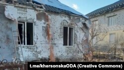 Наслідки обстрілів Херсонщини російськими військовими, ілюстративне фото