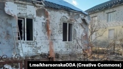 Білозерка, Херсонська область, наслідки обстрілів силами РФ, фото ілюстративне