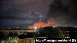 Наслідки атаки безпілотників на військовий аеродром у Пскові, 30 серпня 2023 року