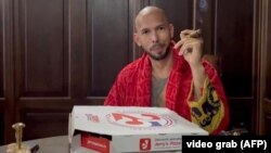 Controversial online personality Andrew Tate (file photo)