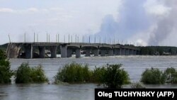 Ուկրաինա - Անտոնովսկի կամուրջը Խերսոնի շրջանում, արխիվ