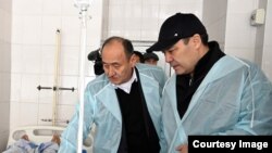 Алымкадыр Бейшеналиев менен Садыр Жапаров. Архив. 