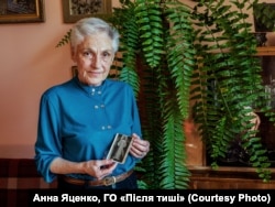 Віра Білевич (Блавацька) під час інтерв’ю. Джерело: Анна Яценко, ГО «Після тиші»