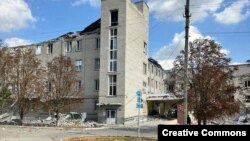 Ілюстраційне фото. Наслідки російських ударів по Бериславу, жовтень 2023 року