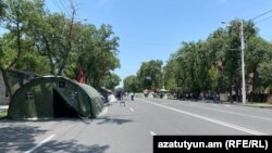 Բաղրամյան պողոտան՝ ժամը 12-ի դրությամբ, 11-ը հունիսի, 2024թ․