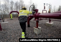 На компресорній станції газогону Balticconnector, який з’єднує Фінляндію та Естонію