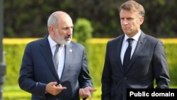 Nikol Paşinyan və Emmanuel Makron iyulun 18-də Avropa Siyasi İcmasının sammiti zamanı