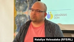 Олександр Пестриков, експерт моніторингу і адвокації Фундації «Український дім». Варшава, червень 2024 року