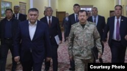 Перегоры делегаций Таджикистана и Кыргызстана. Бустон, 16 октября 2023  