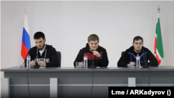 Даудов Iумар, Кадыров Ахьмад, Делимханов Ахьмад-Хьаьжа. Кадыров Ахьмадан инстаграмера видеон йина скриншот