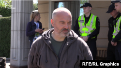 Комендант Межигір'я і голова ГО «НПУ Межигір'я» Денис Тарахкотелик