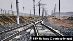 Баку-Тбилиси-Карс теміржолы. Грузия