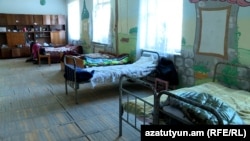 Armenia - A kindergarten in Masis turned into a shelter for Karabakh refugees, October 12, 2023.