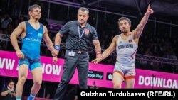 Кыргызстандык балбан Тайырбек Жумашбек уулу 12-апрелде Бишкекте өткөн мелдеште экинчи ирет Азия чемпиону болду. 