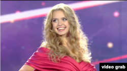 Пераможца Элеанора Качалоўская. Здымак з экрану