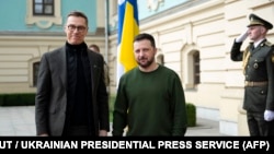 Александр Стубб (ліворуч) і Володимир Зеленський під час зустрічі в квітні 2024 року