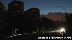 Київ під час відключень світла в червні 2024 року