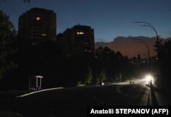 Київ, черговий блекаут після російського удару по енергетичній інфраструктурі України. Липень 2024 року