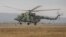 The helicopter was performing a combat task with three crew members onboard, the TASS state news agency reported. (file photo)