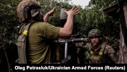 Ուկրաինացի զինծառայողները Չասիվ Յարի մոտ, 2-ը հուլիսի, 2024թ.