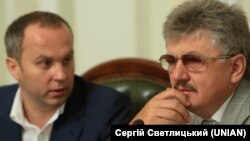 Володимир Сивкович, праворуч, та Нестор Шуфрич, 2009 рік