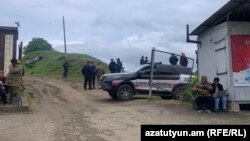 Ոստիկանները Խեյրիմլի տանող ճանապարհին, 6-ը մայիսի, 2024թ․