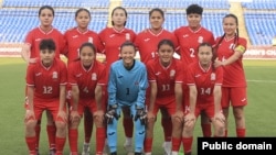 Кыргызстандын футбол боюнча 18 жашка чейинки кыз-келиндер курамасы.