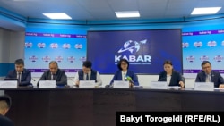 Улуттук банктын өкүлдөрүнүн басма сөз жыйыны. 2023-жылдын 28-февралы.