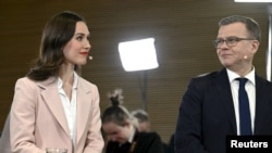 Санна Марін та Петтері Орпо