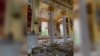 Volunteers Clean Up Damaged Odesa Cathedral After Russian Attack 