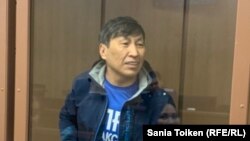 Marat Zhylanbaev, the leader of unregistered Algha Qazaqstan (Forwad Kazakhstan) political party (file photo)