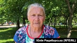 Любов Коробченко, переселенка з міста Куп'янськ Харківської області 