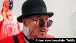 Russian fashion designer Vyacheslav Zaitsev in 2021. 
