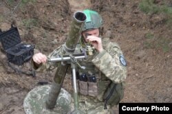 Антоніна Романова, навідниця міномета