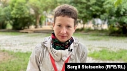 Український квір-активіст Тоня (Тон) Мельник на фестивалі UNLOCK у Празі