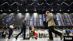 Аэрапорт Шарамецьева, Масква. Архіўнае фота