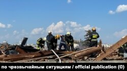 Ուկրաինա - Չեռնիգովի թատրոնին հասցված հրթիռային հարվածի հետևանքները, 19-ը օգոստոսի, 2023թ.