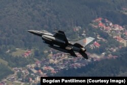 Истребитель F-16 ВВС Румынии