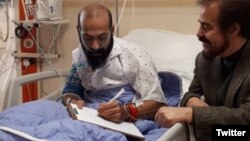 خالد پیرزاده، زندانی سیاسی و قهرمان پیشین پرورش اندام