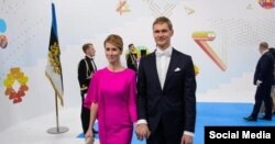 Кая Каллас із своїм чоловіком Арво Халліком