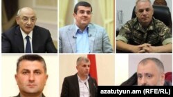 Բակո Սահակյանը, Արայիկ Հարությունյանը, Լևոն Մնացականյանը, Դավիթ Մանուկյանը, Դավիթ իշխանյանը, Դավիթ Բաբայանը