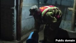 Жалал-Абадда сел каптаган үйлөрдүн бири. Иллюстрациялык сүрөт.
