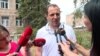 Armenia - Former Defense Minister Davit Tonoyan speaks to journalists, Yerevan, August 20, 2024.