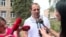 Armenia - Former Defense Minister Davit Tonoyan speaks to journalists, Yerevan, August 20, 2024.
