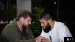 Рамзан Кадыров и Хамзат Чимаев