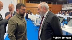 Владимир Зеленский и Никол Пашинян на полях саммита Европейского политического сообщества