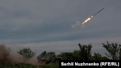 Робота українських артилеристів поблизу Бахмута, травень 2023 року