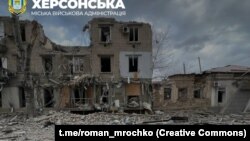 Наслідки російських обстрілів у Херсоні, архівне фото