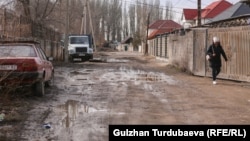Бишкектин четиндеги Ак-Ордо жаңы конушу. Февраль, 2023-жыл. Сүрөттүн макалага тиешеси жок. Иллюстрация үчүн колдонулду. 