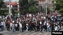 Անհնազանդության ակցիաների Երևանում, 10-ը մայիսի, 2024թ.